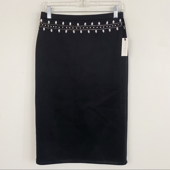 Lovers + Friends Dresses & Skirts - NWT LOVERS + FRIENDS black diamond waist skirt